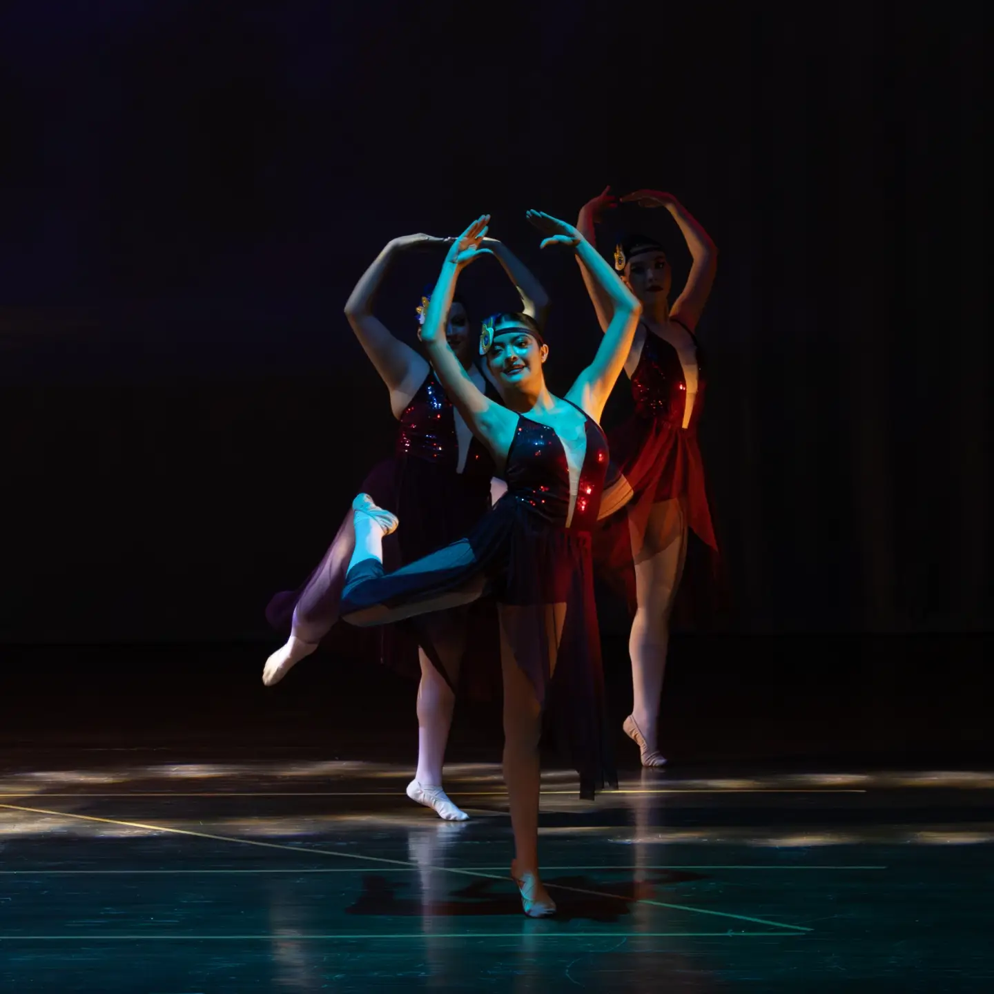 Alumnas de jazz de Adagio Culiacán